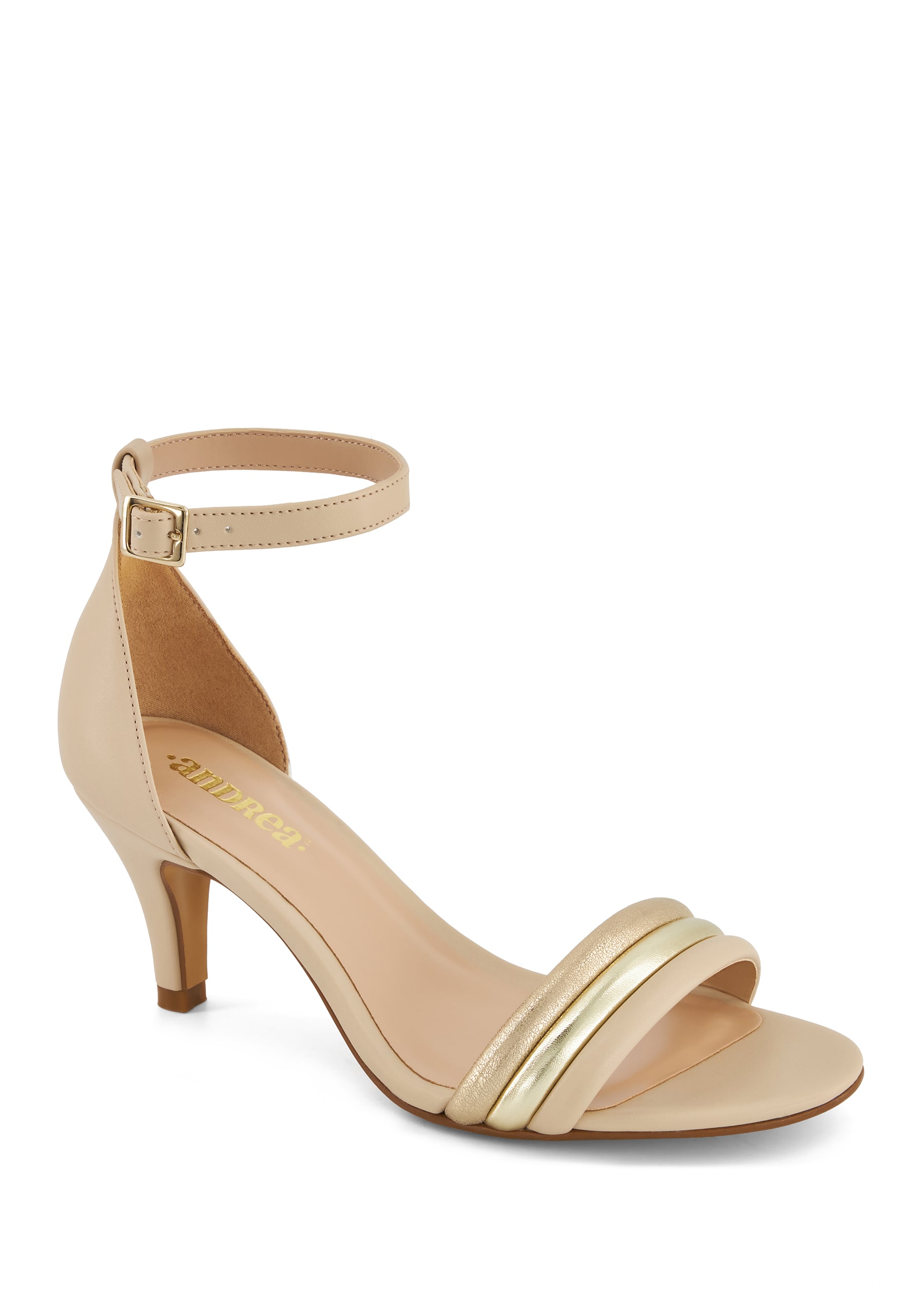 Zapatillas Andrea Mujer Tacones Andrea Beige PLATAFORMA ANDREA