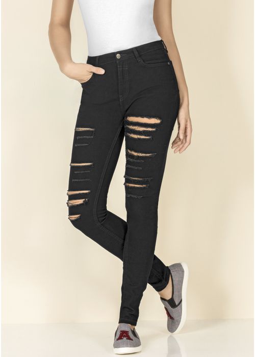 PANTALÓN CORTE ENTUBADO PARA MUJER 17313
