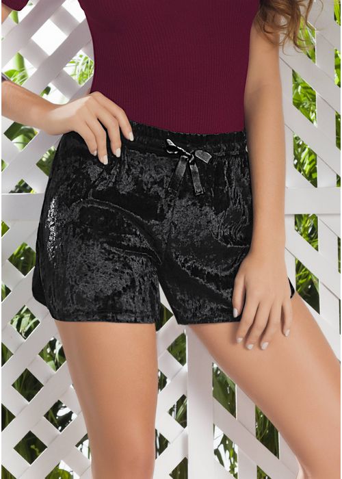 SHORT DE TERCIOPELO PARA MUJER 79601