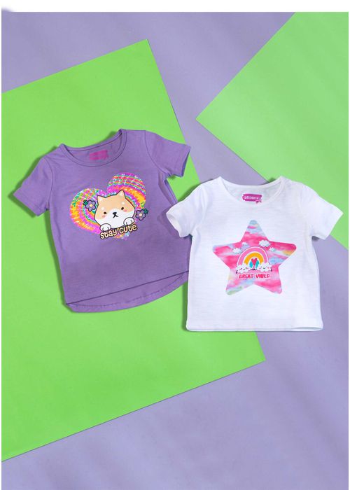 ANDREA GIRLS T-SHIRT PACK FOR GIRLS 59476