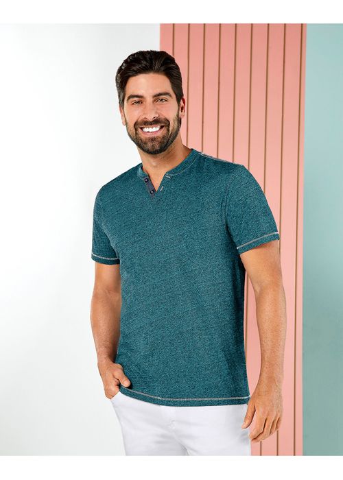 MEN'S HENLEY T-SHIRT 79418