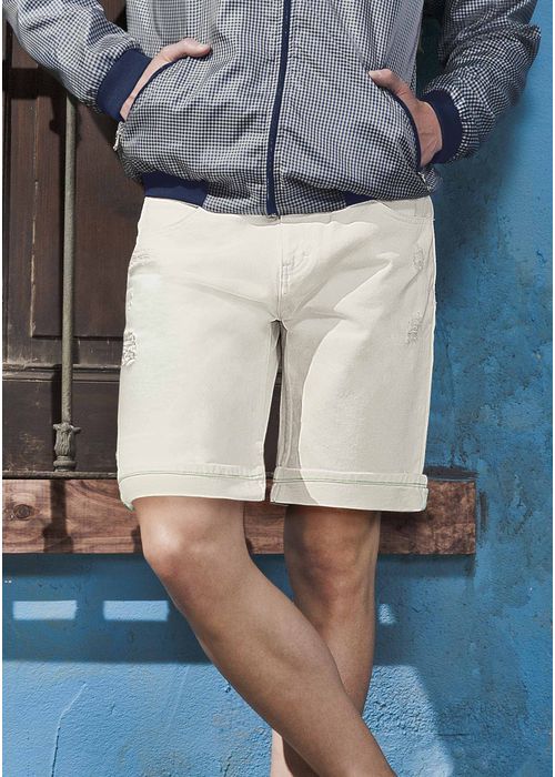 MEN'S SLIM FIT BERMUDA SHORTS 74030