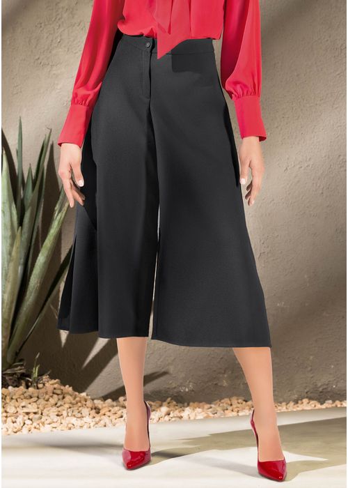 WOMEN'S CULOTTE WITH SIDE OPENING 74369