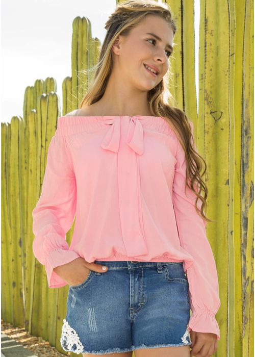 BLUSA ESCOTE BARCO PARA MUJER 55851