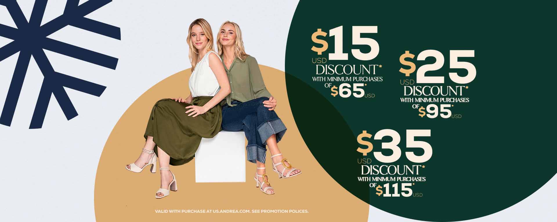 Escalera de Descuentos | Andrea Online​​​