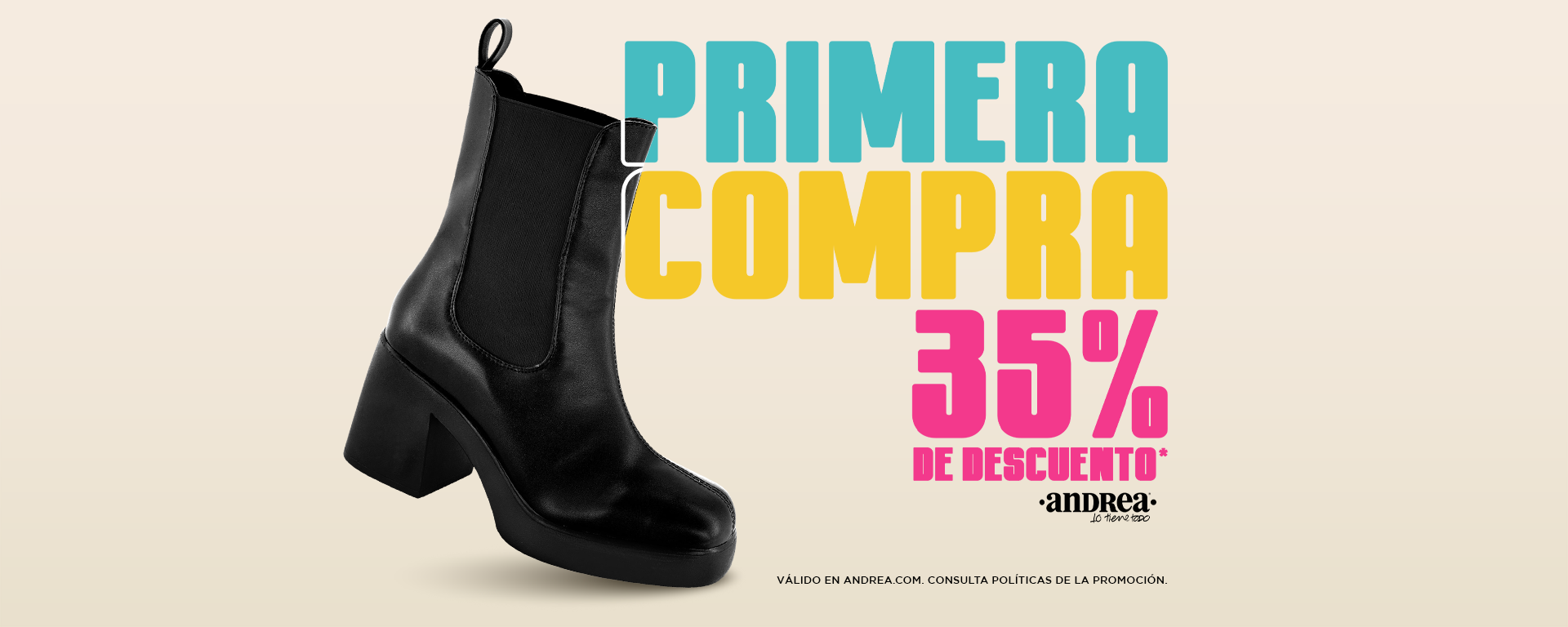 Primera Compra 35% Off​