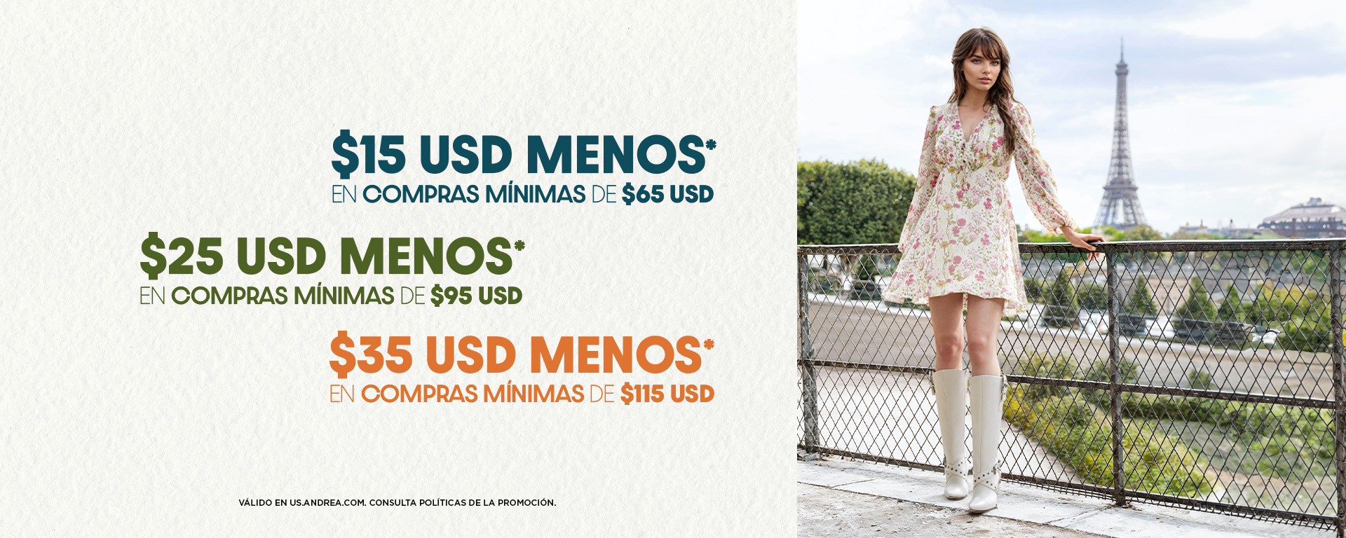 Compras Mínimas | Andrea en Línea​​​